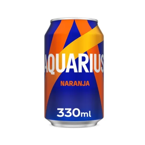 Lata de Aquarius naranja