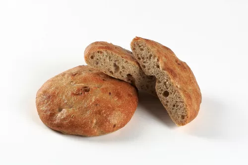 Bollo de pan con semillas para bocadillo de tortilla